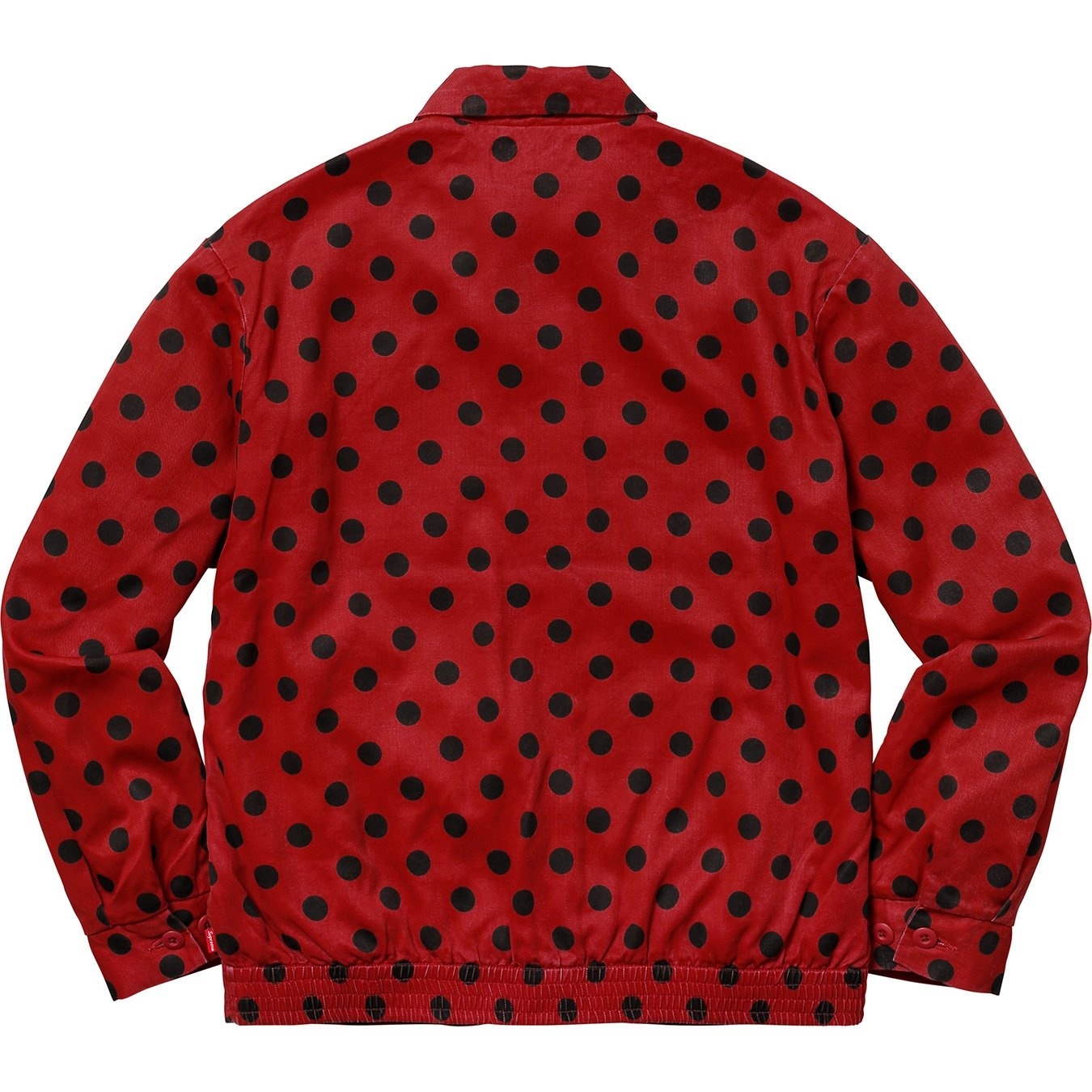 Polka Dots Rayon Work Jacket view 6